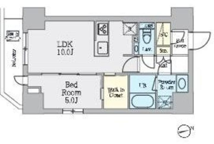 クレストコート上野の間取り