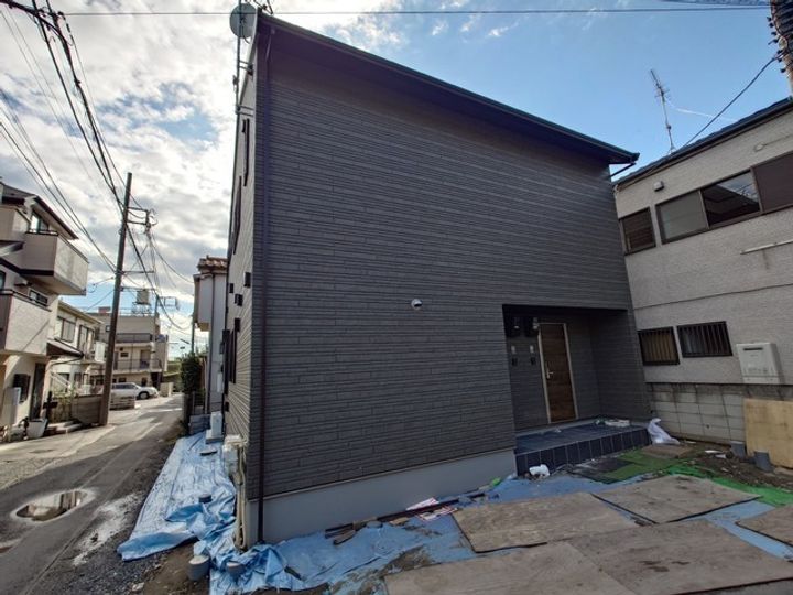 東京都調布市多摩川2(アパート)の賃貸物件の地図