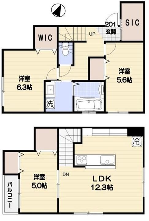 cipressoの間取り