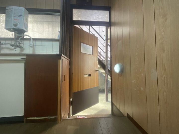 みのり荘の玄関