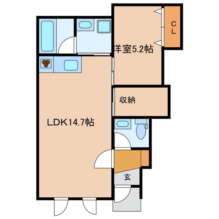 メゾンオペラの間取り
