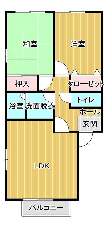 ラ・ヴィ・T II棟の間取り