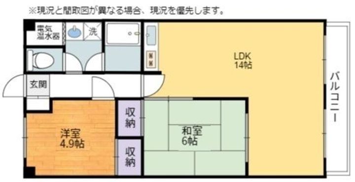 メゾンあおきの間取り