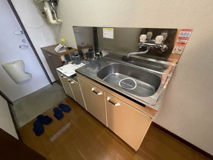 新潟県長岡市石動町(アパート)の賃貸物件のキッチン