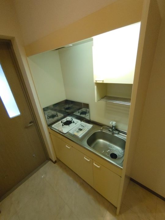 静岡県浜松市中央区初生町(マンション)の賃貸物件のキッチン