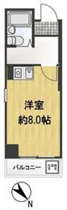 栄ハイツの間取り