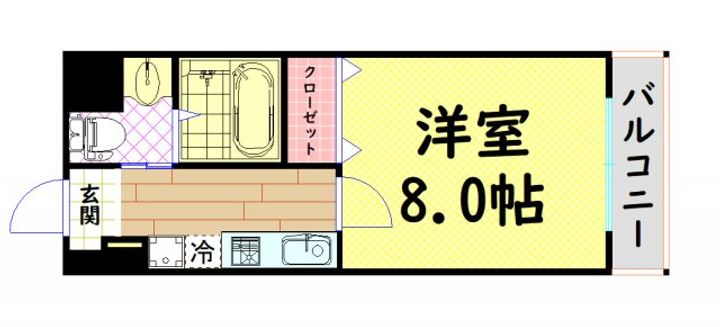 Park Lane Minamiの間取り