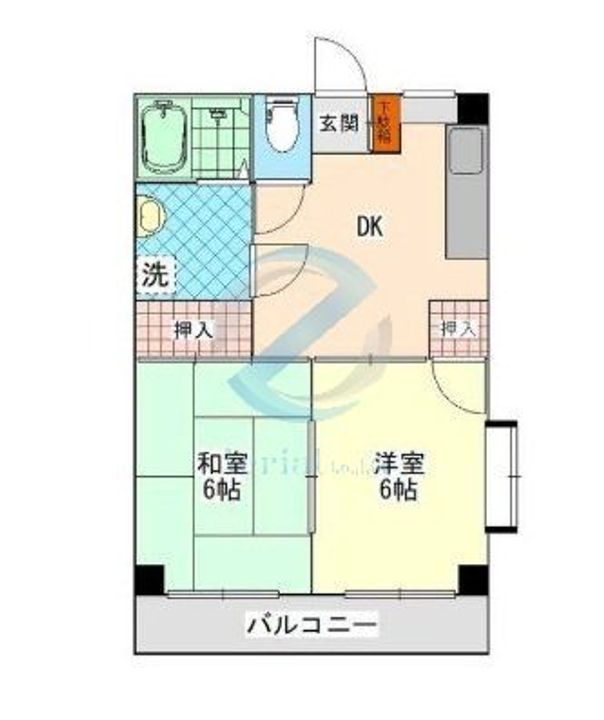 千葉県浦安市北栄2(マンション)の賃貸物件の間取り