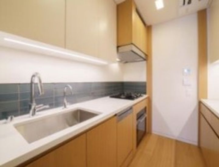 東京都港区愛宕1(マンション)の賃貸物件のキッチン