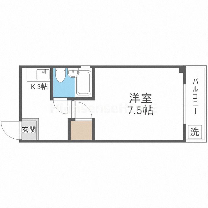 蔵王ハイツの間取り