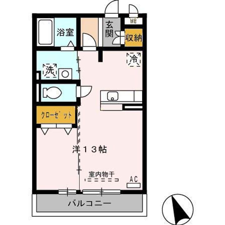 プレミアムAの間取り