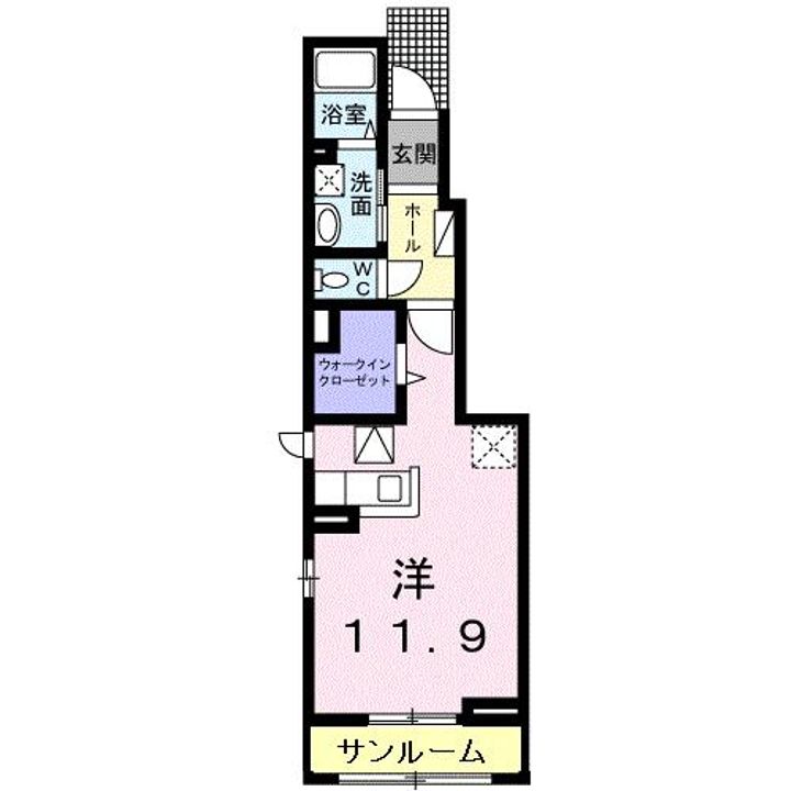 ジュネスの間取り