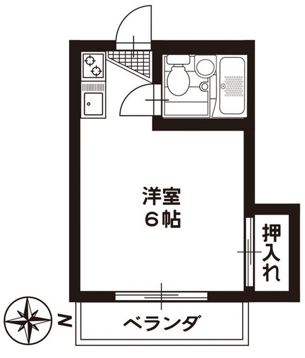 メゾンドヨシカワの間取り