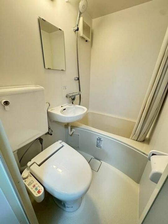 東京都稲城市東長沼(アパート)の賃貸物件の風呂