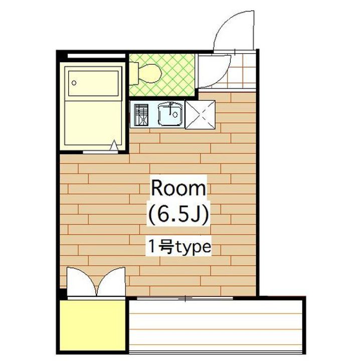大阪府門真市城垣町(マンション)の賃貸物件の間取り