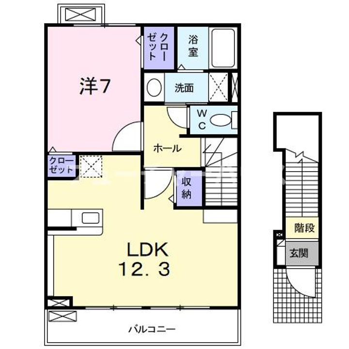 ミル プランタンの間取り