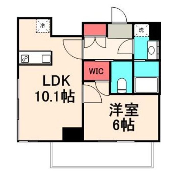 清澄白河レジデンス伍番館の間取り