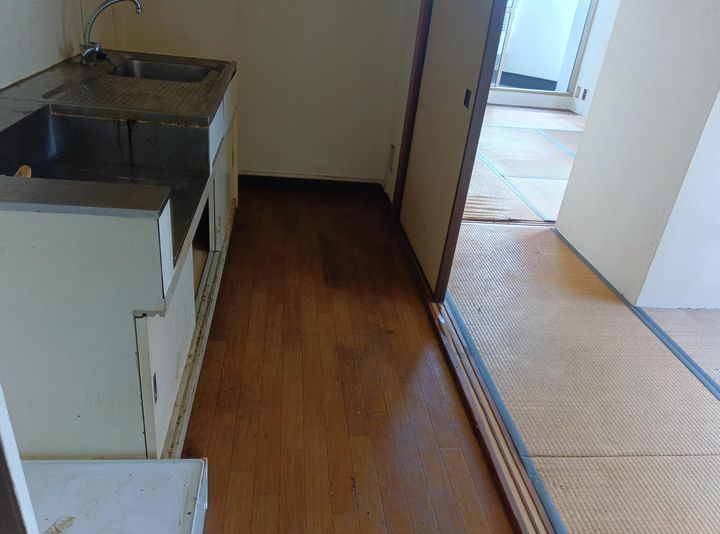 梅里大同マンションのキッチン