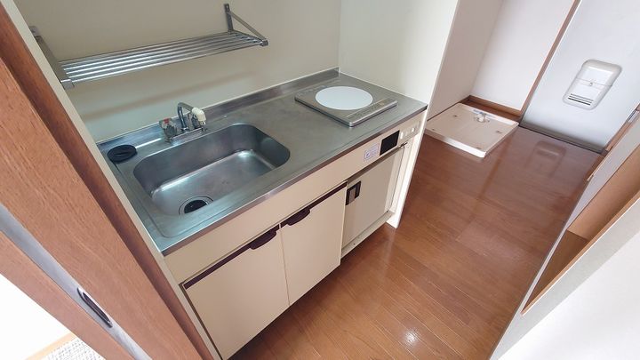 岡山県倉敷市松島(アパート)の賃貸物件のキッチン