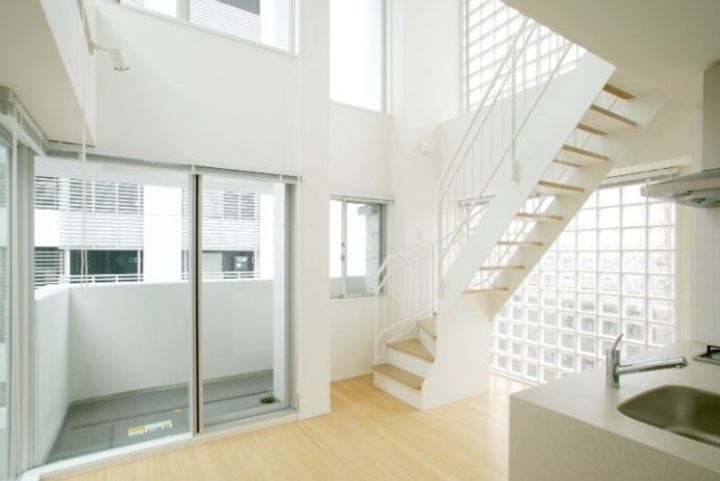 カスタリア麻布十番IIの居間