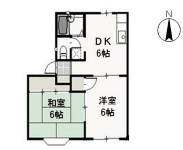 ニューハウン Fの間取り