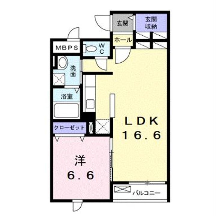 愛知県碧南市住吉町3(マンション)の賃貸物件の間取り
