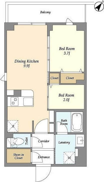 KDXレジデンス田園調布南の間取り