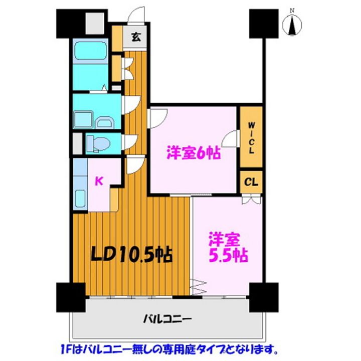 フォーシーズン開成山公園の間取り