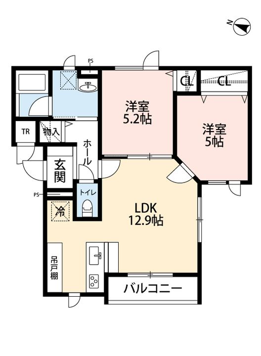 インフィニティの間取り