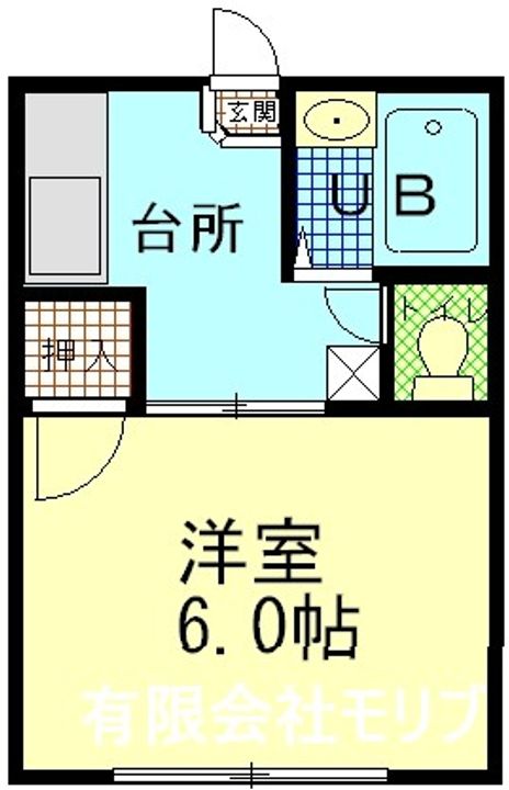 メゾンパルフェの間取り