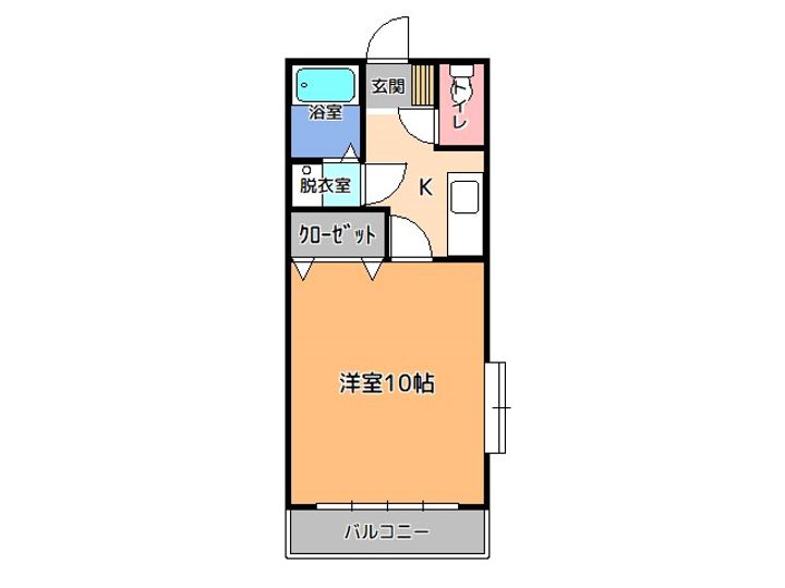 小川ハイツ5の間取り