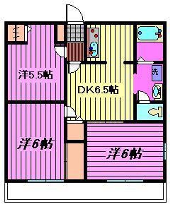 メゾン吉田IIの間取り