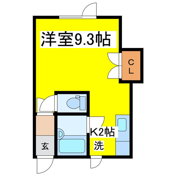 パレットハウスの間取り