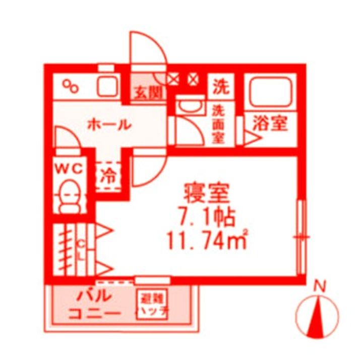 トゥルーメゾン湘南茅ヶ崎の間取り