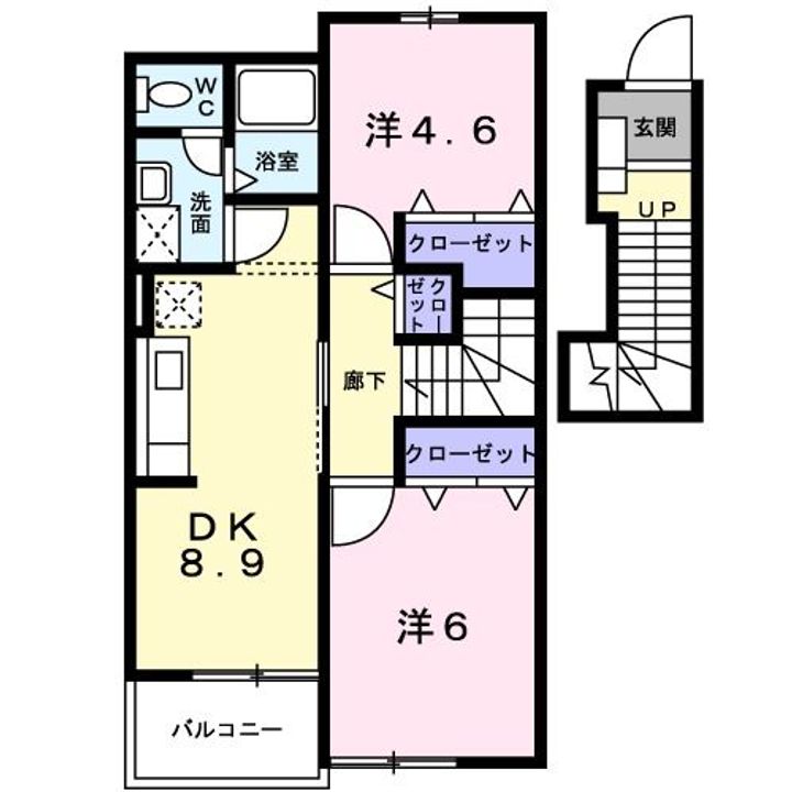 アタゴ・パインヒルズの間取り