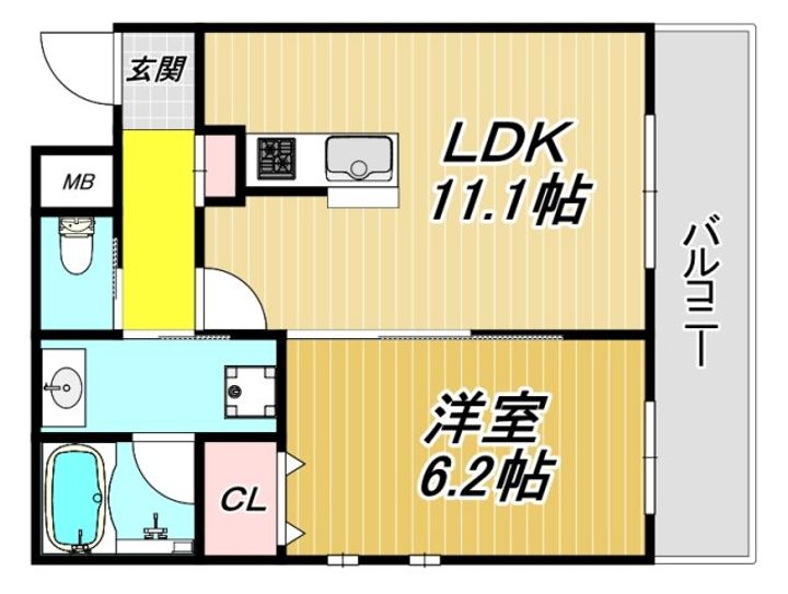 レガリアグランキューブの間取り