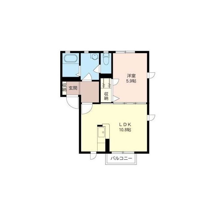 ホクレアの丘Gの間取り