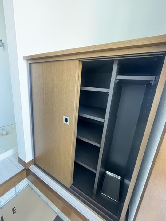 くすのきハイツの玄関