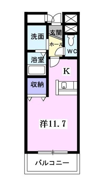 ラヌーヴェルメゾンの間取り