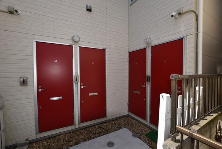 カシェットの玄関