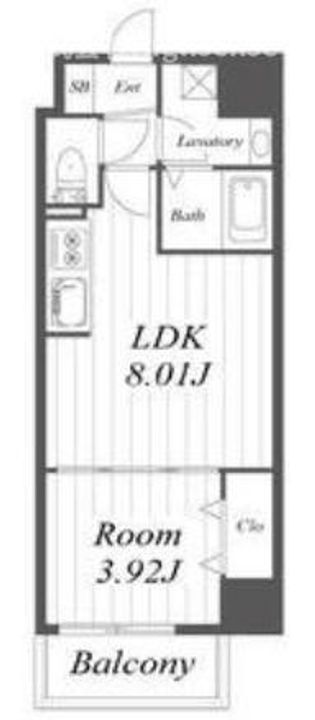 オルフェア都島の間取り