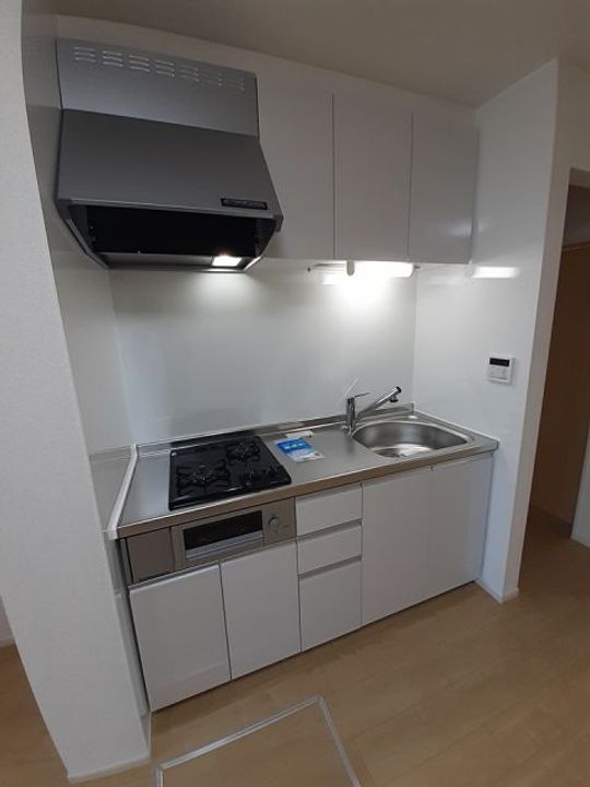 ブルー ローズのキッチン