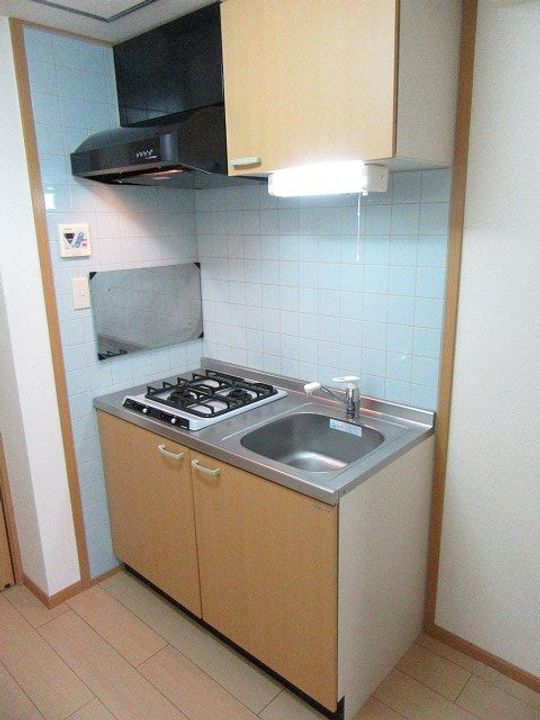 広島県広島市南区東本浦町(マンション)の賃貸物件のキッチン