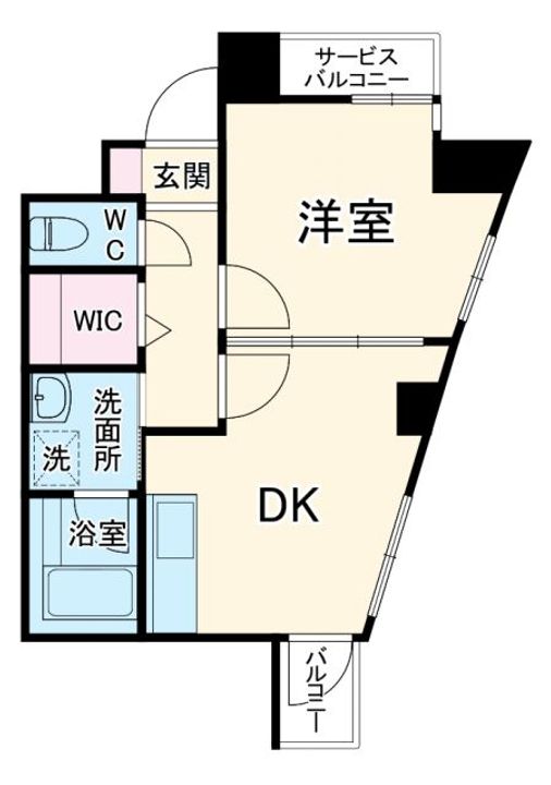 ハイリスベーネ池下の間取り