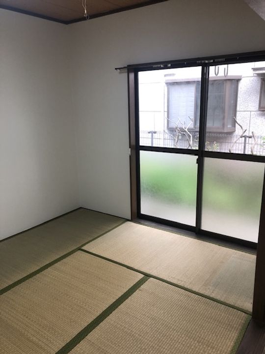 吉田コーポの居間