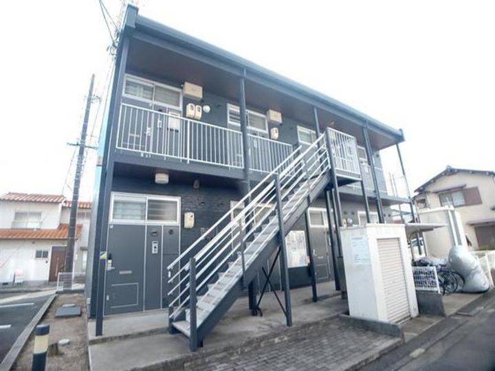 岡山県岡山市北区十日市中町(アパート)の賃貸物件の外観