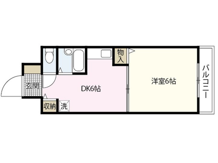 グランドール西旭町の間取り