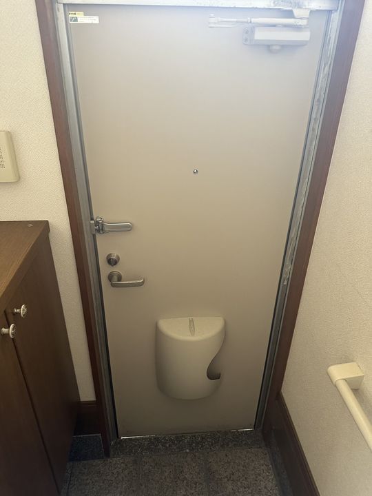 岡山県倉敷市二子(一戸建)の賃貸物件の玄関