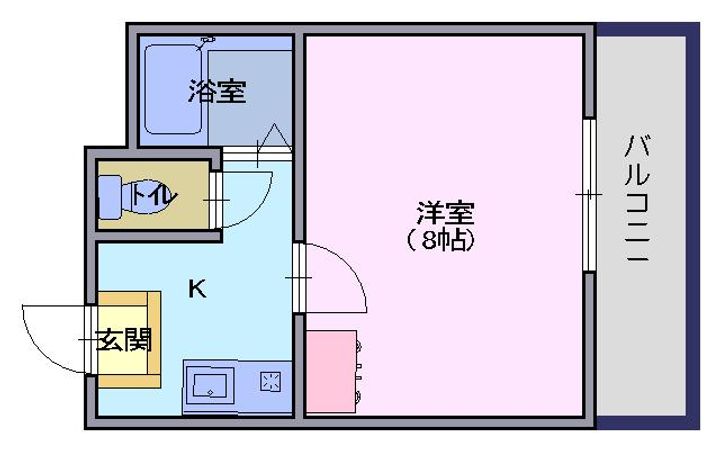 ハーベストの間取り