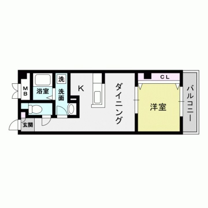 神奈川県厚木市長谷(アパート)の賃貸物件の間取り